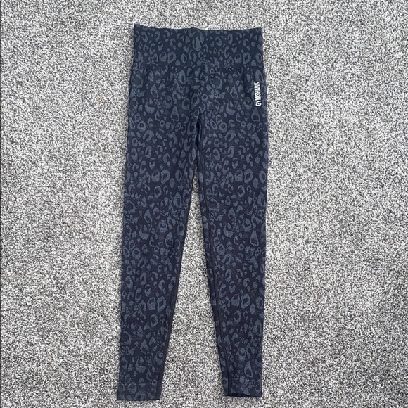 Gymshark Pants - Gymshark Black Cheetah Leggings (Full Length)